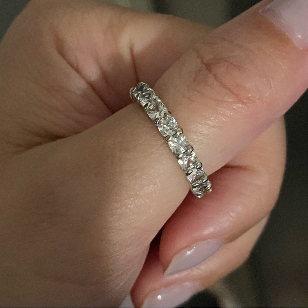 Everly Ring - The Taylor Band (1 Carat) Eternity Ring in size 7